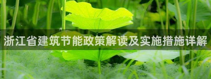 e尊国际平台：浙江省建筑节能政策解读及实施措施详解
