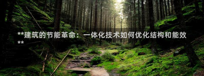 e尊官网：**建筑的节能革命：一体化技术如何优化结构和能效
**