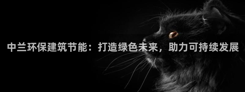 e尊国际娱乐官网地址：中兰环保建筑节能：打造绿色未来，助力可持续发展